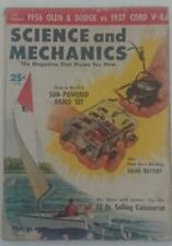 Science and  Mechanics Magazine June 1956  - Plans for Solar Battery
