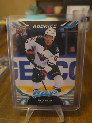 2022-23 Upper Deck MVP - #222 Matt Boldy, Matt Boldy (RC) Minnesota Wild! - Image 1 of 2