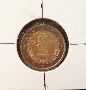 Belgique - Rare Monnaie de 2 Euros 2008 Commém - Quasi Frappe Médaille (80%) - Picture 1 of 2