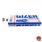 5 x 100 Gizeh FRESH CLIQ Filterhlsen Zigarettenhlsen