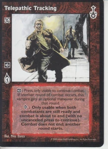 Telepathic Tracking VTES CCG - choose your version - Picture 1 of 4