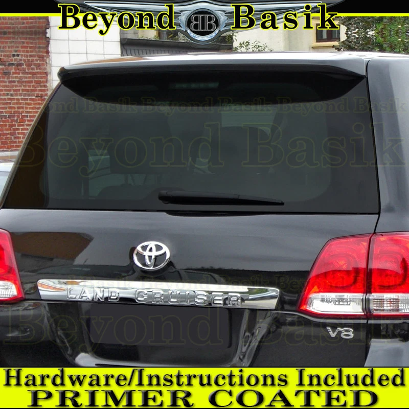 For Toyota Land Cruiser 2008-2016 Factory Style Roof Spoiler Wing PRIMER COATED - Изображение 1 из 1
