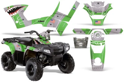 Graphic Decals Stickers For Polaris Sportsman 90/110 2007-2023 WARHAWK G - Image 1 of 2