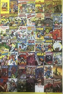 Póster collage de Marvel Comics 24 X 36 - Imagen 1 de 1