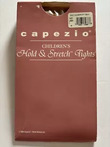 Capezio Children's Stretch & Hold Tights Style 14C Color LSN Size L - Picture 1 of 2