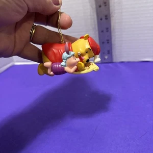 Disney Winnie The Pooh And Piglet Dear Santa List Christmas Ornament  Used - Picture 1 of 7