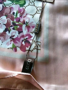 gucci silk scarf women new - Picture 1 of 5