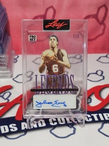 2023 Leaf Pro Set Pure Julius Erving Legends Auto # 1/3 - Picture 1 of 2
