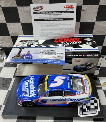 Kyle Larson #5 Hendrickcars.com Bristol Batti L' 2024 Camaro 1:24 WX52423HENKLE - Immagine 1 di 4