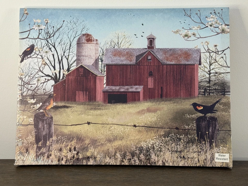 Billy Jacobs "HARBINGERS OF SPRING"  Canvas Print  12" x 16" - Image 1 of 1