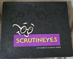 Vintage Scrutineyes Brettspiel Mattel 1992 Hersch 100% vollständig - Bild 1 von 7