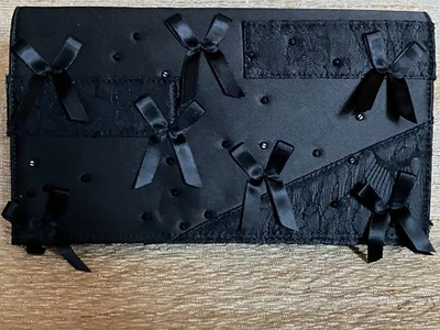 Prabal Gurang/Neiman Marcus трансформируемый черный клатч/наплечная вечерняя сумка. Ярлыки. - Изображение 1 из 4