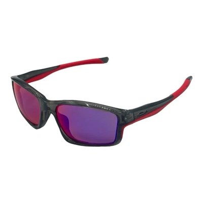 Oakley Chainlink Grey Smoke Red Iridium Polarized Lens Sunglasses(Missing Icons) - Image 1 of 4