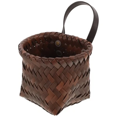  Cesto appeso intrecciato Cesto di cipolla intrecciato Cesto di frutta - Immagine 1 di 4