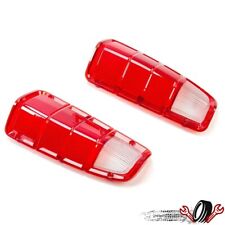 Tail Light Lens Only Pair LH RH For 1972-1980 Dodge Truck / Plymouth Power Wagon