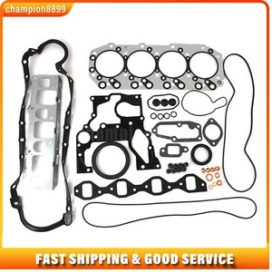 4JB1 4JB1T Engine Gasket Kit For Isuzu PickUp SK60 SK70 SK75 Excavator - Bild 1 von 7