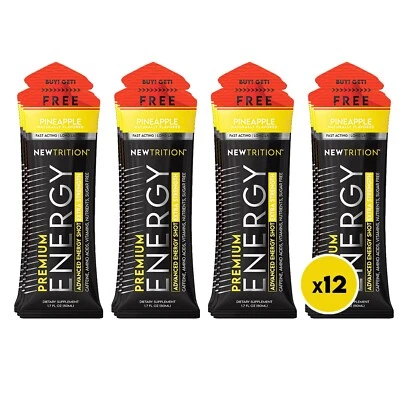 NewTrition Extra Strength Energy Shots - Piña - 12Ct Foto 1 de 3