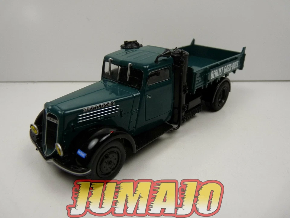 BER32 CAMIONS 1/43 Hachette IXO BERLIET VDang Gazo-bois 1938 - Photo 1/4