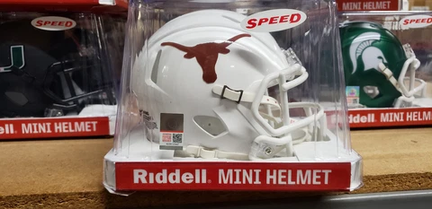 TEXAS LONGHORNS  REPLICA MINI HELMET NCAA RIDDELL Cover