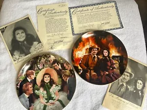 Gone With The Wind 50th Anniv 1988 Scarlett & Suitors & The Burning of Atlanta - Picture 1 of 13