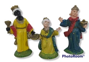 43923 Pastorello Presepe - 3 statuine in plastica - Re Magi - Picture 1 of 7