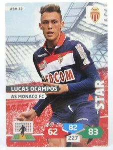 Carte Panini Adrenalyn XL TCG 2013-2014 Lucas Ocampos AS Monaco FC ASM-12 - Imagen 1 de 2