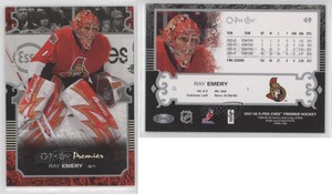 2007-08 O-Pee-Chee Premier Silver Spectrum /25 Ray Emery #49