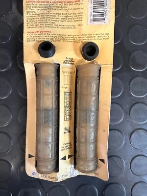 Empuñaduras transparentes ATI John Tomac Slim Line de colección NOS Foto 1 de 2