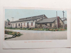 KAW 42. First Theatre in Californis, Monterey, Ca