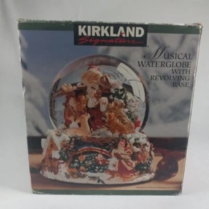 Kirkland Signature Vintage musikalische Wasserkugel mit drehbarem Sockel Weihnachten - Bild 1 von 17