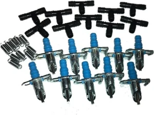 Neu Kaninchen Wasserfutterautomat Nippel 10er Pack für automatisches Bewässerungssystem - Bild 1 von 4