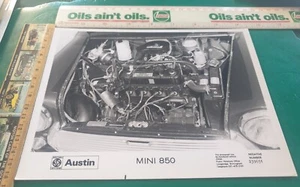 1960s AUSTIN MINI 850 Original Factory Press Photo - Picture 1 of 1