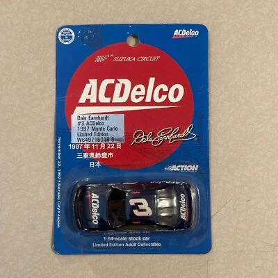 Dale Earnhardt 1997 AC Delco 1997 Monte Carlo Japan Nascar Diecast 1:64 Action - Image 1 of 2
