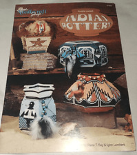 "The Needlecraft Shop" Plastic Canvas Pattern Book - INDIAN POTTERY - 973021