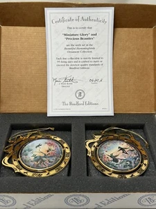 Hermosos adornos de colibríes de colección Bradford mini gloria bellezas preciosas *D24 - Imagen 1 de 5