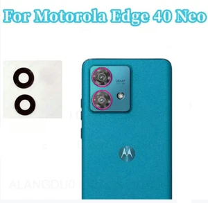 2 zestawy Nowy tylny aparat Szklany obiektyw Zamiennik do Motorola Edge 40 Neo - Zdjęcie 1 z 2