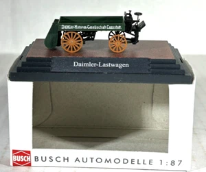 BUSCH ESCALA 1:87 1896 BENZ PATENTE CAMIÓN (CAMIÓN LADO BAJO) 59918 - Imagen 1 de 4