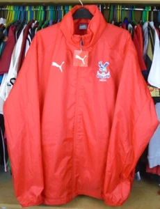 CRYSTAL PALACE MEDIA PUMA FOOTBALL SOCCER KAGOOL RAIN JACKET TOP 3XL ADULT BNWT - Picture 1 of 5