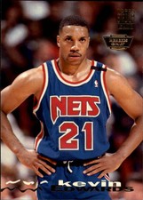 1993-94 Stadium Club Members Only Parallel Basketball Card #205 Kevin Edwards