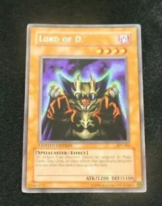 Tarjeta Yugioh Lord of D. BPT-004 Secreto Rara Yugioh Yu-gi-oh carta ligeramente jugada - Imagen 1 de 4