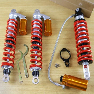 Adjustable Front and Rear Air Shocks Absorbers For Suzuki Quadsport Z400 LTZ400 — 第 1/4 张图片