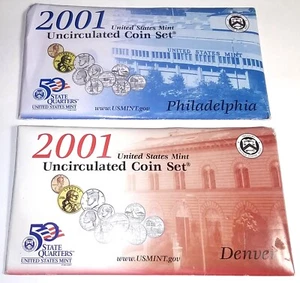 Kursmünzensatz USA 2001 (20 Münzen) - Bild 1 von 2