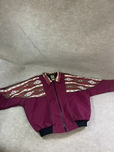 Vintage Bee Wild XL Jacket Coat Southwestern Navajo Aztec Southwestern Rodeo - Picture 1 of 15