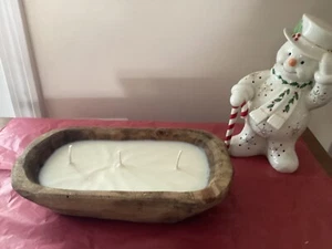 Organic Soy Dough Bowl Candle - Picture 1 of 7
