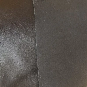 2 metre Black Soft Skin Leatherette or Faux Leather material New from the roll - Picture 1 of 4