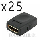 25 Pack - HDMI Female to Female Coupler Joiner Connector Adapter Extender F/F 4K