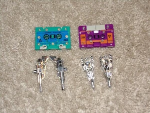 TRANSFORMERS G1 BEASTBOX AND SQAULKTALK COMPLETE CASSETTE VINTAGE G1 ORIGINAL - Picture 1 of 3