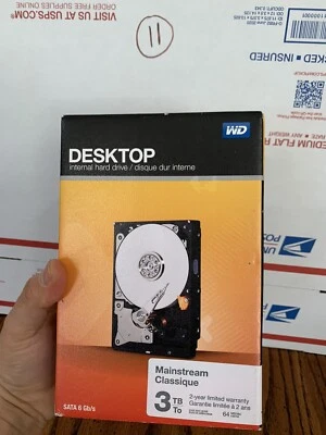 Brand New WD 3TB 3.5 Inch Desktop Internal Hard Drive WDBH2D0030HNC-NRSN - Image 1 of 4