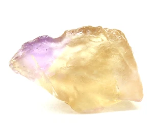 Natural Bolivian Bi-Color Ametrine 36.90 CT Certified Untreated Facet Gemstone - Picture 1 of 8