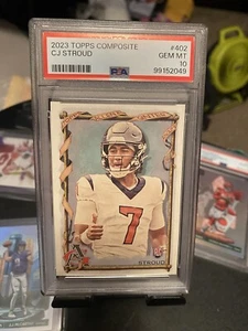 2023 Topps Composite #402 CJ Stroud PSA 10 - Picture 1 of 2